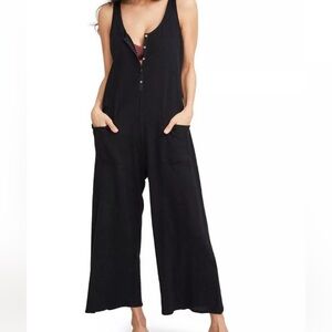 Hatch Black Sleeveless Jumpsuit
